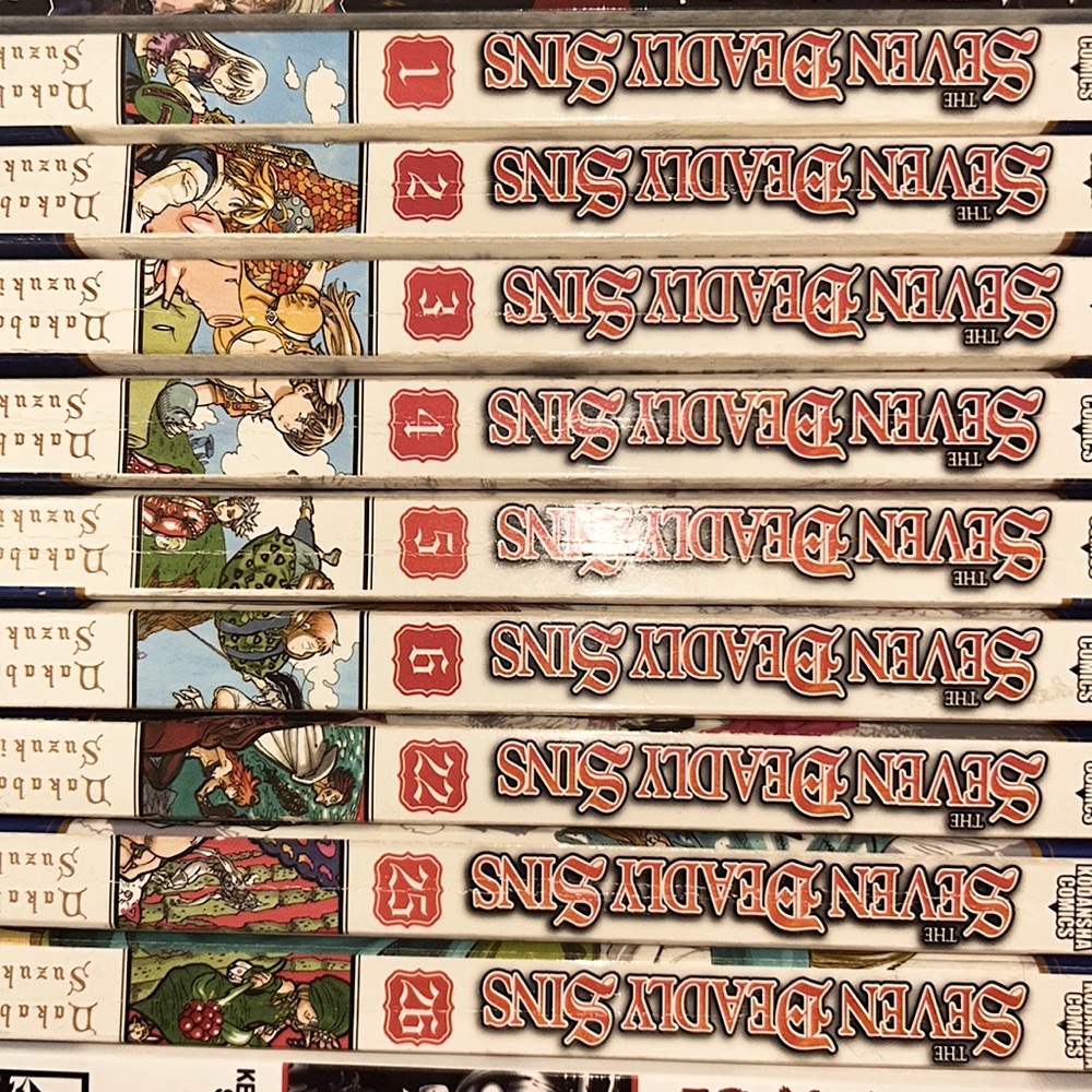 Any of these volumes! (Variety of manga, just contact me for what you want)